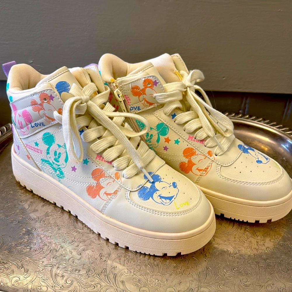 ZARA Mickey Minnie Disney Shoes New